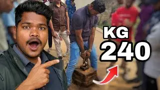   ୨୪୦ କିଲୋ ଉଠାଇ ଡେଲି 😲😱 | 24 kgs weight lifting at Golconda fort 