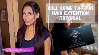 HOW TO APPLY TAPE IN HAIR EXTENSIONS | STEP BY STEP TUTORIAL | GRACE MARIE