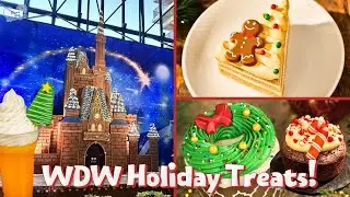 Праздничные угощения в Disney World 2025 | Регулярные тематические парки и курорты!