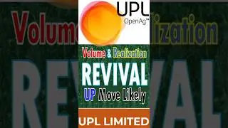 SL112 #SHORTS  UPL  AFTER REDUCTION IN VOLUME AND REALISATION  HOPES OF TURNAROUND  24SEP23 #stock