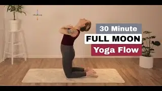 30 Minute Full Moon Yoga | Yoga for Women Over 40 | Full Moon Intentional Flow | Intentions Yoga