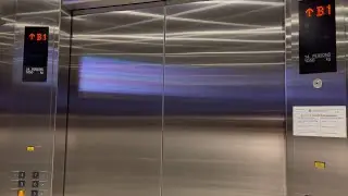 2x Mitsubishi West Office Elevators @ Gate District 3, DIFC, Dubai, UAE