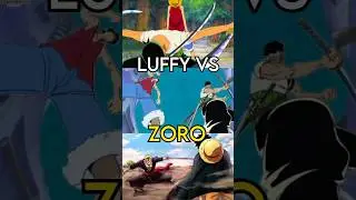 Все битвы Луффи против Зоро 1 на 1 в One Piece!