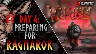 🔴 DAY 4: PASS THE MEAD! // !merch !cookies // #valheim #youtubegaming #youtubelive