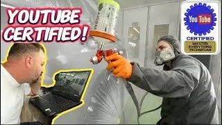 Я НАУЧИЛСЯ профессионально красить автомобили, ПРОСТО посмотрев видео на YouTube!