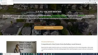 Vacant Houses List