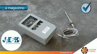 RECORD TR-215-ITO (INSTOCK) BIMETALLIC THERMOMETER - TERMOMETRO BIMETALLICO