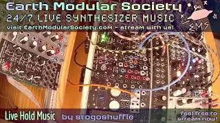 Live modular synthesizer performances 24/7 with Earth Modular Society