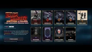 New Tracer Pack : Brain Washed Reactive Bundle Cold War - Warzone