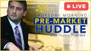Thursday Morning's Pre-Market Huddle with Fausto Pugliese | $SNGX, $SVRE, $PACW, $WAL, $SHOP |