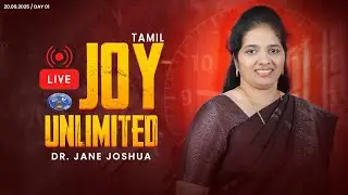 🔴LIVE || Joy Unlimited || Dr.Jane Joshua #joyunlimited #ministryofjesus