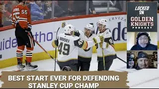 Best start ever for defending Cup champion / Barbashev struggling / What's going on in Edmonton