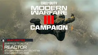 CALL OF DUTY MODERN WARFARE 3 Gameplay Walkthrough Part 3 Reactor - IMMERSIVE NO COMMENTARY