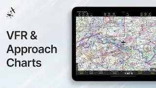 Discover VFR & Approach Charts in Air Navigation Pro!