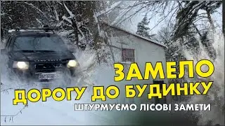 КУПИЛИ БУДИНОК В ЛІСІ | ЗАМЕЛО ДОРОГУ СНІГОМ, ЧИ ДОБЕРЕМОСЬ ДОДОМУ?