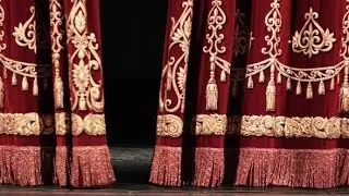 Movie Theater Curtain Opening Video / Professional stock video footage