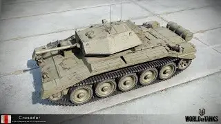 WoT - Crusader - Malinovka (1625 DMG, 4 kills)