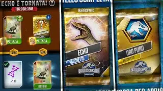 ORO PURO + Pass Echo COMPLETO + Livello 27 | JURASSIC WORLD THE GAME S2 #09