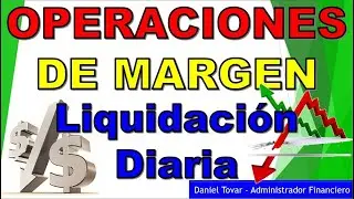 Liquidación diaria, cuenta de margen, margen inicial, margen de mantenimiento y llamada de margen.