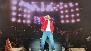 Will Smith gives an old school rap for the norwegian fans (Norway, August 22. 2025)