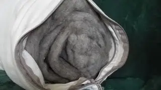 DIY a Natural Wool Pillow