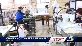 West End group that was manufacturing hand-sewn goods shifts to mask production