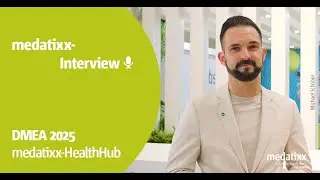 medatixx Interview DMEA 2025 &ndash; Michael Schober zum medatixx-HealthHub