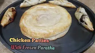 Chicken Patties And Jam Rolls  with Frozen Dawn Paratha  For Kids   /6 september Special🇵🇰/