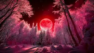 2 HOURS of Relaxing Red Moon Music &bull; Soothing Vibes &bull; Deep Sleep, Meditation, Insomnia
