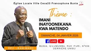 RÉV. JEAN-MARC - IMANI INAYOONEKANA KWA MATENDO (LA VISIBILITÉ POSITIVE ET NÉGATIVE)