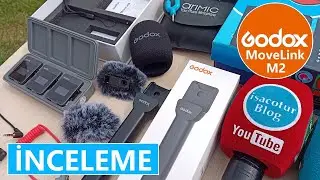 ⭐️Godox MoveLink M2 Kablosuz Mikrofon Kiti İncelemesi ⭐️Godox ML-H Mikrofon Tutacağı İncelemesi