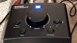 PreSonus Micro Station BT 2.1 Monitor Controller with Bluetooth - Review