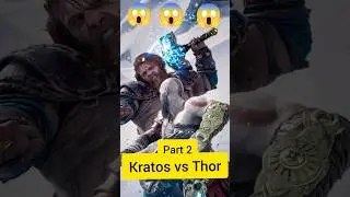 Part 2 kratos vs Thor fight #shorts #fighting #gameplay #kratos #thor #viral #treading #ps5 #games