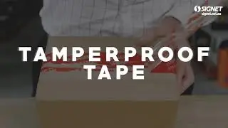 Signet's Tamper Proof Tape