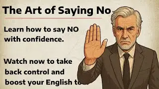 How to Say No with Confidence || Graded Reader for English Learners || Improve Your English ✅️