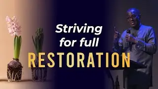 15|01|2023 - STRIVING FOR FULL RESTORATION | Pastor Glymin