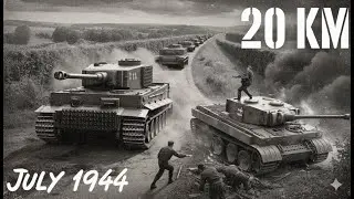 20km-Schuss l&ouml;scht Division aus: Deutsche Panzer im Visier der Alliierten