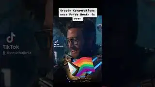 Corporations when Pride Month is Over #funny #shorts #laugh #pride