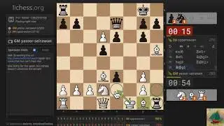 GM Yasser Seirawan vs IM opperwezen Crazyhouse Training (4)