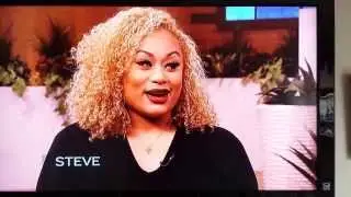 Tatiana Ward @beatfacehoney on Steve Harvey Show