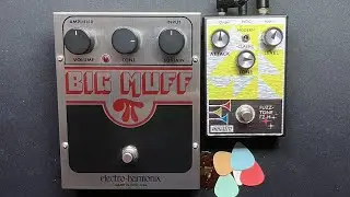 Fuzz comparison Big Muff vs Maestro Fuzz FZ-M MODERN Setting