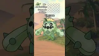 CACNEA has a quietly great design. RATE EM' ALL! Ep #331 #Cacnea #rateemall #pokemon