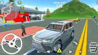 Car Simulator 2 New Car - Lexus LX 600 Test Drive - Car Wash | Car Games Android Gameplay