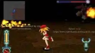 Mega Man Legends 2 Roll vs Tron (no damage)