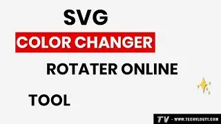 Online Svg Color Changer and Rotater