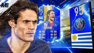 FIFA 19 TOTS CAVANI REVIEW | 95 TOTS CAVANI PLAYER REVIEW | FIFA 19 ULTIMATE TEAM