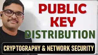 17-How Public Key Distribution Works? 💡 | Secure Key Sharing in Network Security