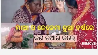 ମାଆ ଆଉ ଜେଜେମା କେମିତି ବନେଇଲେ ଛେନା ପୋଡ଼ 🙏🎉 gitarani 🥰 family 💯 viral video 