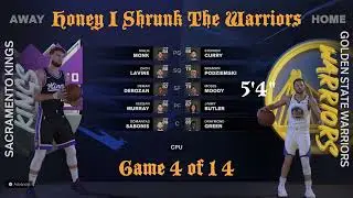 NBA 2K 25 Honey I Shrunk The Golden State Warriors