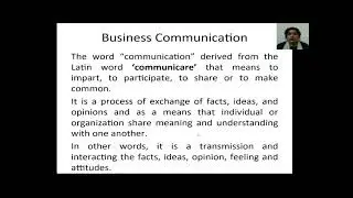 Introduction to Business Communication